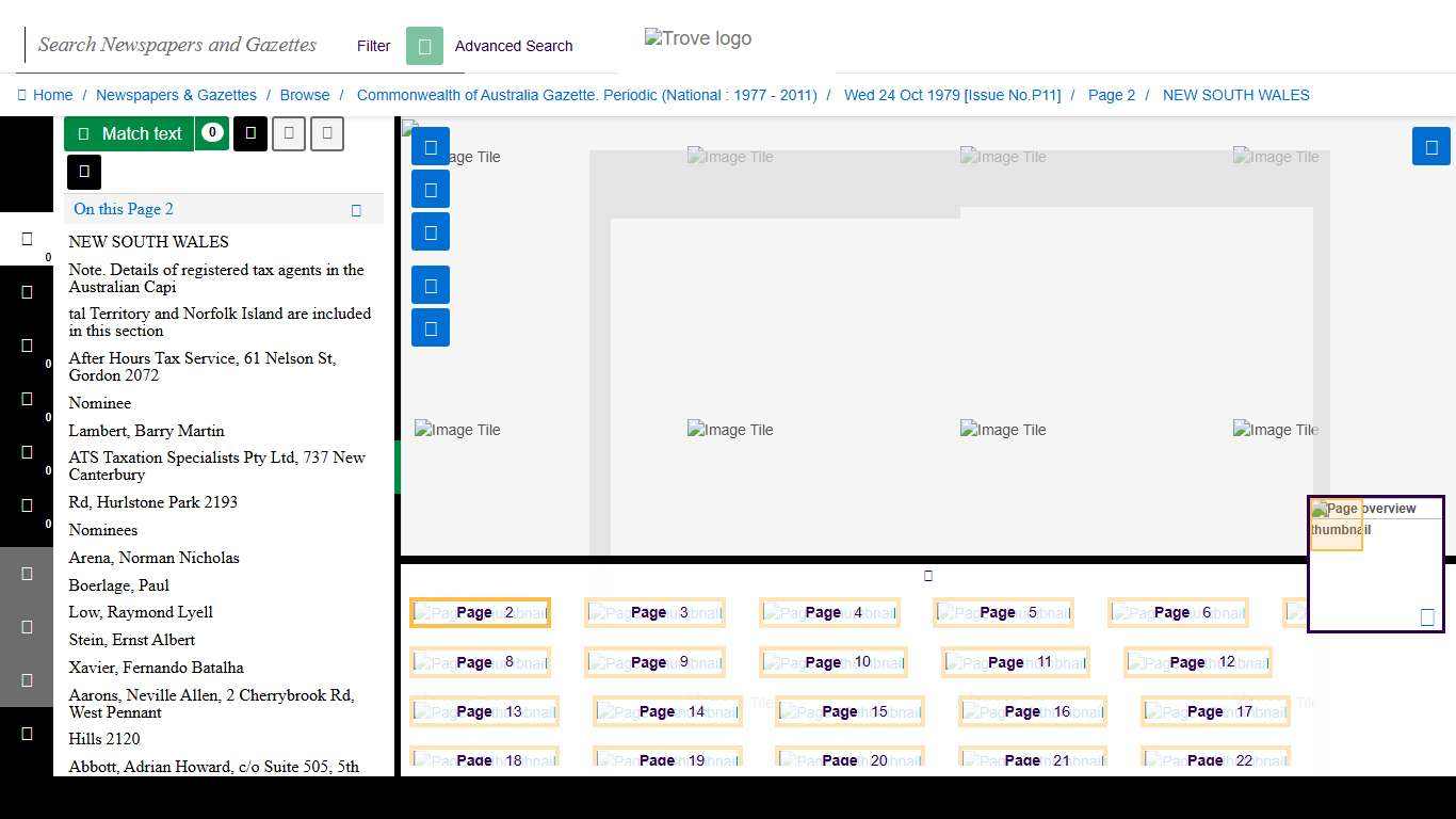 24 Oct 1979 - NEW SOUTH WALES - Trove